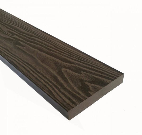 Террасная доска из ДПК Terrapol Смарт 3D Полнотелая без паза Венге Соренто купить в Новокузнецке