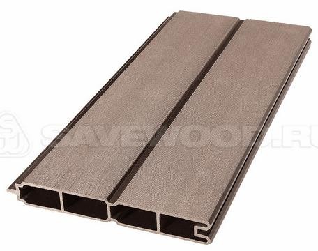 Заборный профиль из ДПК Savewood SW Agger матовый терракот купить в Новокузнецке