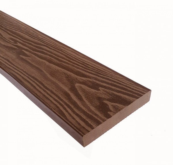 Террасная доска из ДПК Terrapol Смарт 3D Полнотелая без паза Орех Милано купить в Новокузнецке