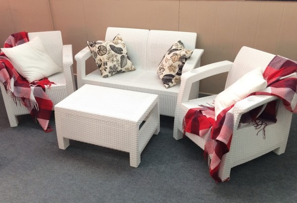 Комплект Yalta Terrace Set белый купить в Новокузнецке