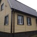 Сайдинг "blockhouse" под бревно, Престиж ВН-01, золотистый купить в Новокузнецке