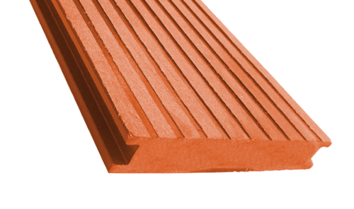 Террасная доска из ДПК ECODECKING Premium Терракот купить в Новокузнецке