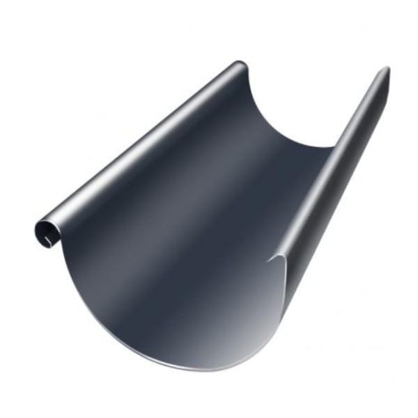 Водосток Grand Line 125x90 – Желоб 3м RAL 7024 купить в Новокузнецке
