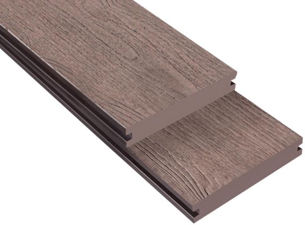 Террасная доска ДПК Outdoor 3D полнотелая NEVADA/CALIFORNIA BROWN коричневая микс купить в Новокузнецке