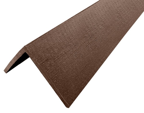 Уголок ДПК для сайдинга 70x70x3000мм Коричневый купить в Новокузнецке