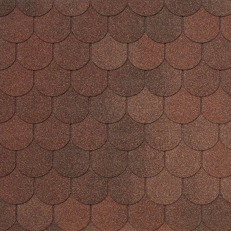 Гибкая черепица Tegola ASSISI terracotta 420 купить в Новокузнецке