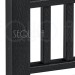 Комплект крышка/юбка для столба SEQUOIA BLACK купить в Новокузнецке