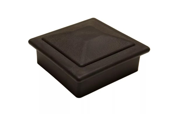 Крышка верхняя ПВХ для столба Deckart 125х125 Графи купить в Новокузнецке