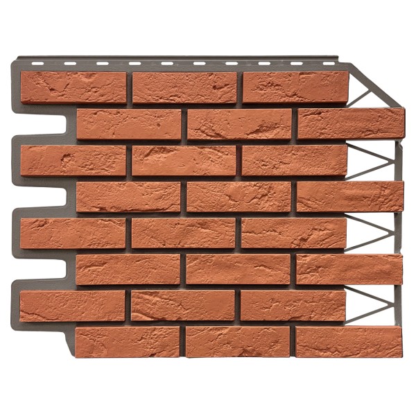 Фасадная панель FineBer, Кирпич Баварский, Терракотовый купить в Новокузнецке