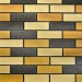 Фасадная плитка Кирисс Фасад Клинкерный кирпич 2х цветный №39 купить в Новокузнецке