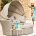 Диван-Трансформер AFINA плетеный из иск. ротанга AFM-325 Beige купить в Новокузнецке