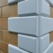 Угол Наружный к Фасадным Термопанелям Доломит Дагестанский Камень 400 мм Белый купить в Новокузнецке