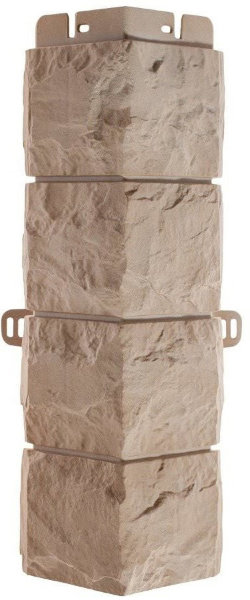 Фасадная панель Наружный угол фагот (талдомский), 0,45 х 0,13м (н) купить в Новокузнецке