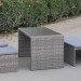 Диван-Трансформер AFINA плетеный из иск. ротанга S330G-W78 Grey купить в Новокузнецке
