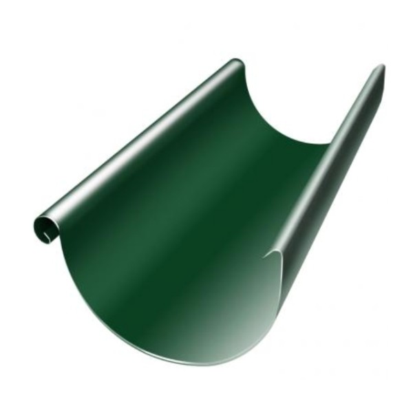 Водосток Grand Line 125x90 – Желоб 3м RAL 6005 купить в Новокузнецке