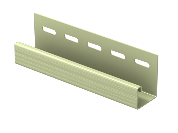 J-планка Ю-пласт Классика зелёная купить в Новокузнецке