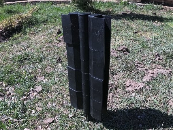 Угловой элемент поворотный, пластиковый от 60° до 300° для доски 300х30 мм из ДПК чёрный Holzhof купить в Новокузнецке