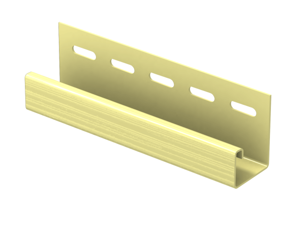 J-планка Ю-пласт Классика кремовая купить в Новокузнецке