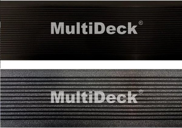 Террасная доска из ДПК MultiDeck  Черный бархат купить в Новокузнецке