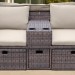 Комплект мебели AFINA плетеной из иск. ротанга AFM-330B Brown купить в Новокузнецке