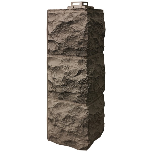 Угол Фасайдинг Серия «Доломит» Дымчатый купить в Новокузнецке