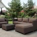 Комплект мебели AFINA плетеной из иск. ротанга YR821A Brown/Beige купить в Новокузнецке