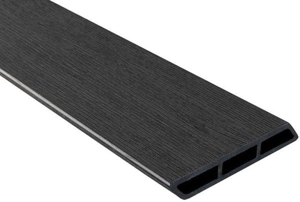 Доска Ромбус 3D ДПК Outdoor STORM BLACK черная купить в Новокузнецке