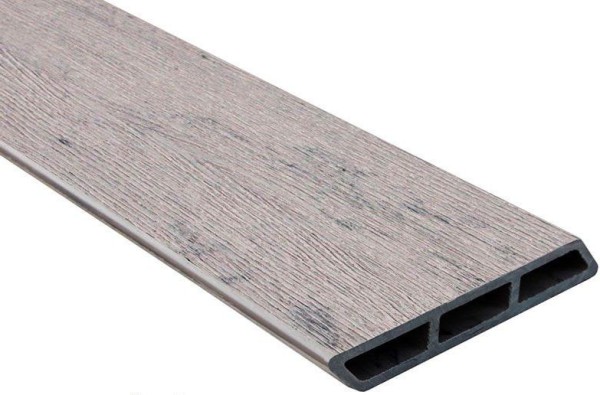 Доска Ромбус 3D ДПК Outdoor STORM GREY серая микс купить в Новокузнецке