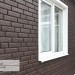 Фасадная панель Ю-Пласт Стоун Хаус Кирпич Коричневый купить в Новокузнецке