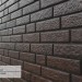 Фасадная панель Ю-Пласт Стоун Хаус Кирпич Коричневый купить в Новокузнецке