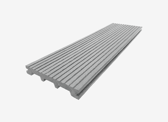 Террасная доска из ДПК RusDecking Unodeck Titanio - Серый купить в Новокузнецке