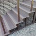 Ступень ДПК Outdoor Havana/Вельвет полнотелая серая  микс купить в Новокузнецке