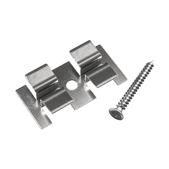 Клипса с саморезом, Grinder шовный монтаж 5 mm купить в Новокузнецке