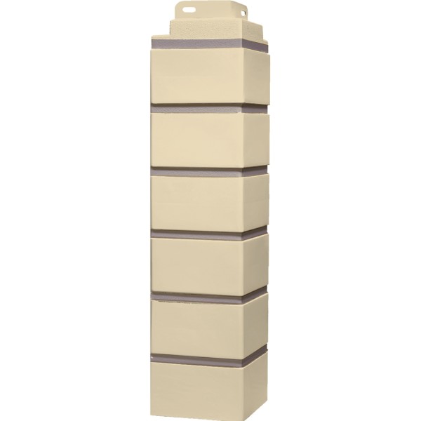 Угол Фасайдинг Серия «Кирпич клинкерный» Желтый купить в Новокузнецке