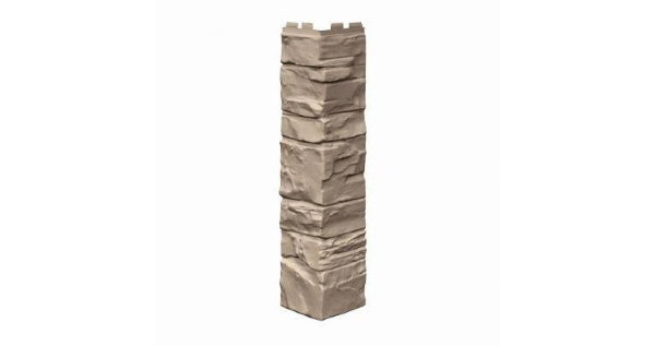 Угол наружный VOX Solid Stone Lazio камень светлая глина купить в Новокузнецке