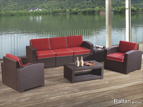 Уличные диваны и кресла коллекции Rattan Premium 5  купить в Новокузнецке