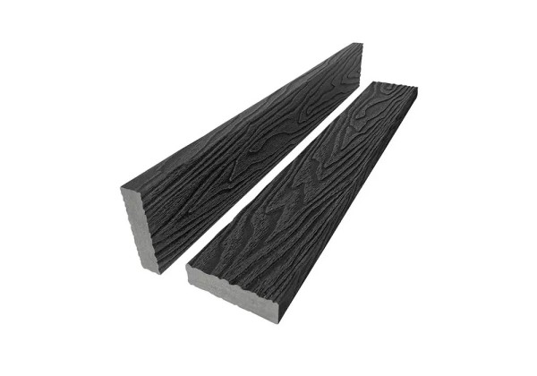 Брус лавочный 3D-тиснение 20х80 Графит купить в Новокузнецке