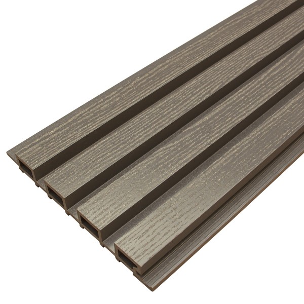 Фасадная доска из ДПК Faynag Wood Рейка Графит купить в Новокузнецке