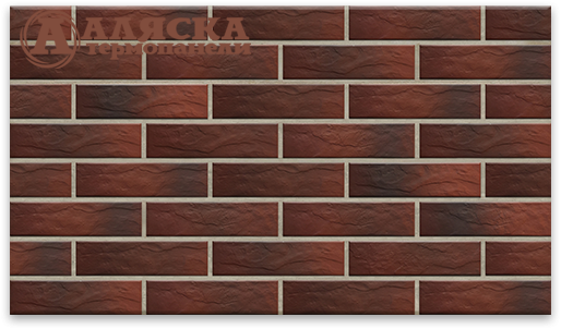 Фасадные Термопанели Аляска Cherry Rustic купить в Новокузнецке