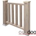 Ограждение из ДПК Outdoor Классик 3D STORM серый микс купить в Новокузнецке