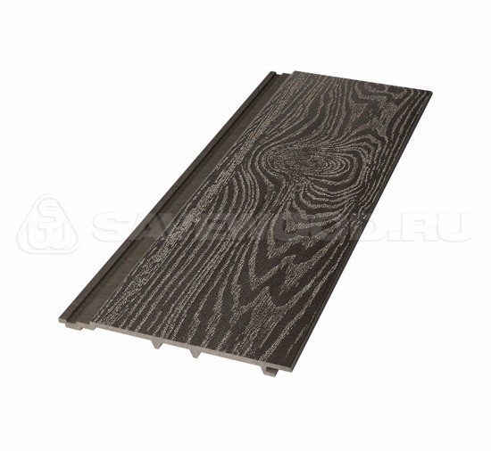 Сайдинг из дпк savewood sw-cedrus тангенциальный распил темно-коричневый купить в Новокузнецке