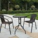 Комплект плетеной мебели AFINA из иск. ротанга Асоль-LR02 LRC-02/LRT-02-D60 Dark Brown купить в Новокузнецке