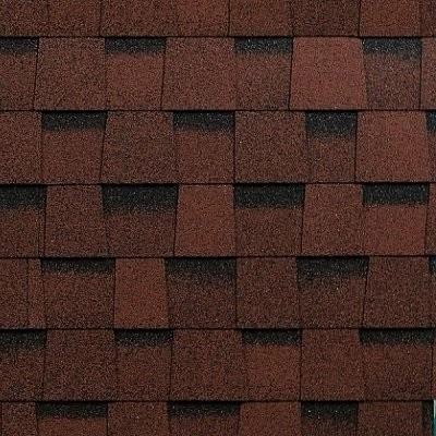 Двухслойная ламинированная черепица Shinglas, серия Фазенда – Красный купить в Новокузнецке