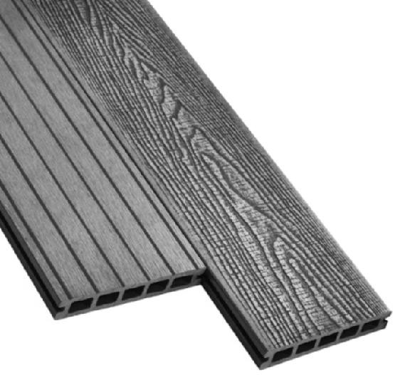 Террасная доска ДПК Deckart Аntique Графит купить в Новокузнецке