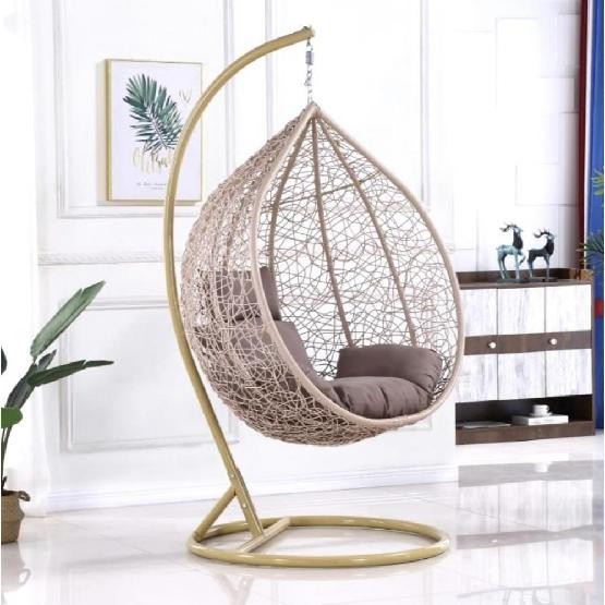 Кресло Подвесное из искусственного ротанга AFM-169A-XLB Beige купить в Новокузнецке