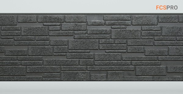 Фиброцементные панели FCS Simple АА1 (под камень) купить в Новокузнецке