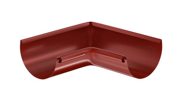 Водосток Aquasistem, система 150x100 - Угол желоба, внутренний 90° RR 29 Бургундский купить в Новокузнецке