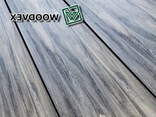 Террасная доска из ДПК WOODVEX Select Бело-серый купить в Новокузнецке