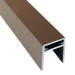 П-профиль Алюминиевый EasyDecking 35x25 Венге купить в Новокузнецке