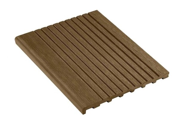 Ступень полнотелая из ДПК Deckart Step Орех купить в Новокузнецке